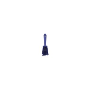 BROSSE DE LAVAGE AVEC MANCHE COURT, 270 MM, DUR, VIOLET