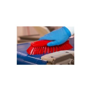 BROSSE À MAIN XL, 240 MM, TRÈS DUR, BLEU