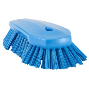 BROSSE À MAIN XL, 240 MM, TRÈS DUR, BLEU