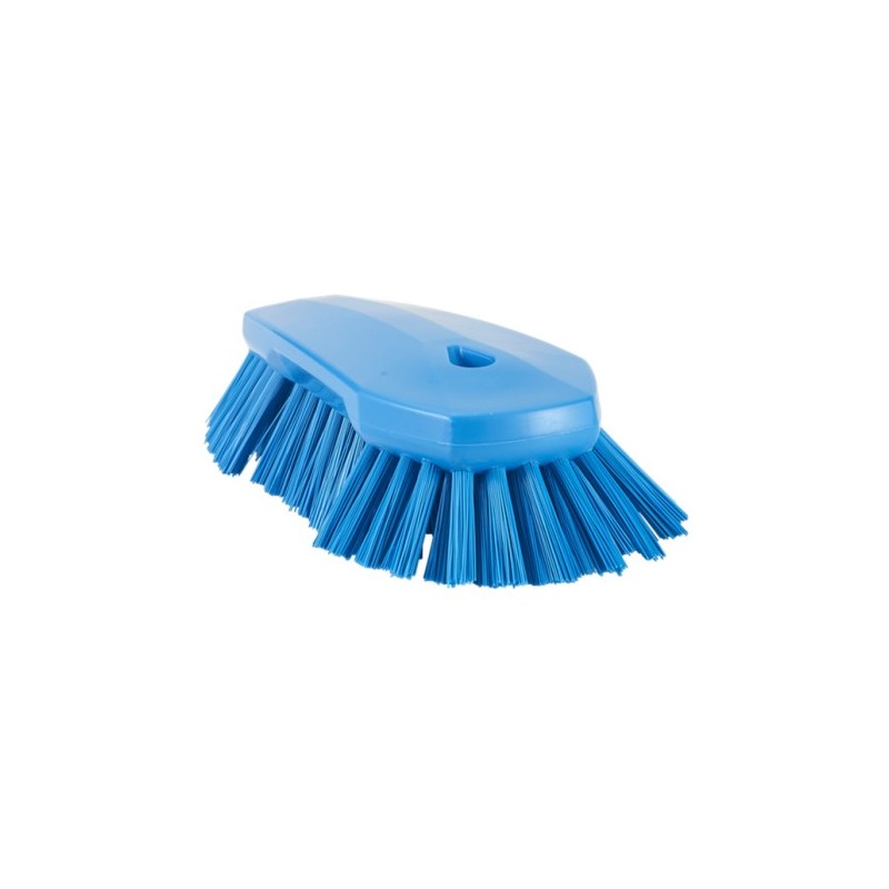 BROSSE À MAIN XL, 240 MM, TRÈS DUR, BLEU