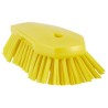 BROSSE À MAIN XL, 240 MM, TRÈS DUR, JAUNE