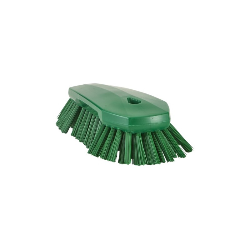 BROSSE À MAIN XL, 240 MM, TRÈS DURE, VERTE