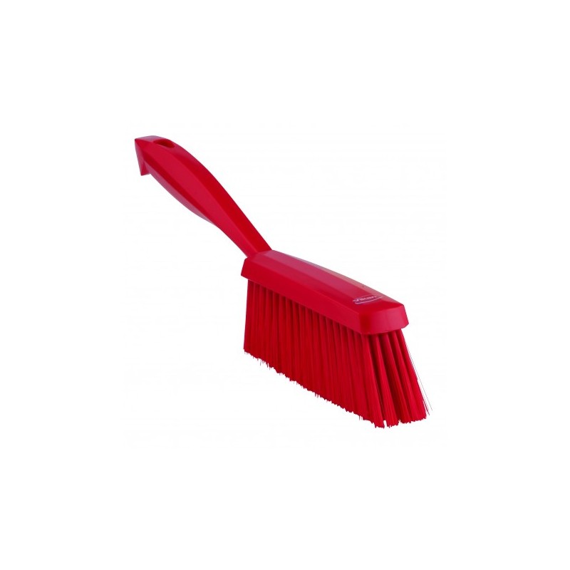 BROSSE À MAIN, 330 MM, DOUCE, ROUGE