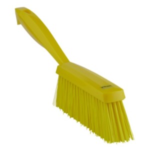 BROSSE À MAIN, 330 MM, MOYENNE, JAUNE