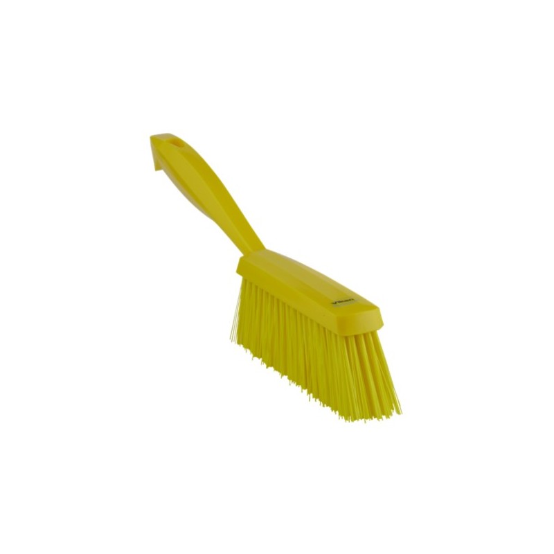 BROSSE À MAIN, 330 MM, MOYENNE, JAUNE