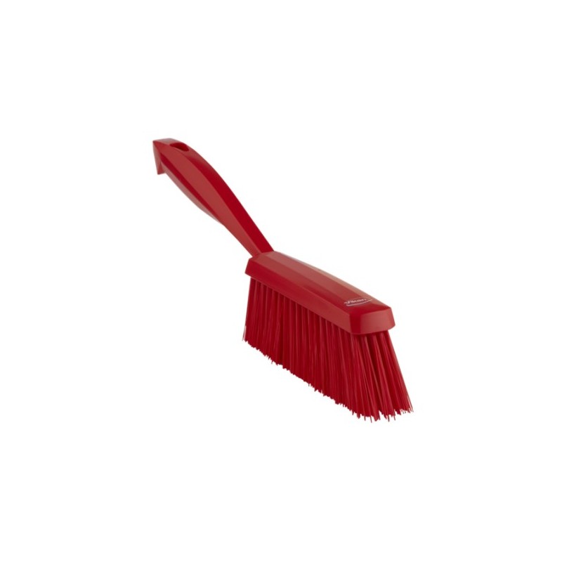 BROSSE À MAIN, 330 MM, MOYENNE, ROUGE