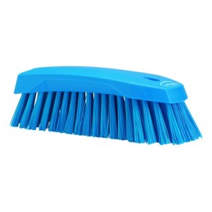 BROSSE À MAIN L, 200 MM, DUR, BLEU