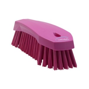 BROSSE À MAIN L, 200 MM, DUR, ROSE