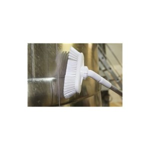 BROSSE DE LAVAGE AVEC RÉGLAGE DE L'ANGLE, ALIMENTÉE EN EAU, 240 MM, SOUPLE/SPLIT, ROUGE