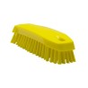 BROSSE À MAIN M, 165 MM, MOYENNE, JAUNE