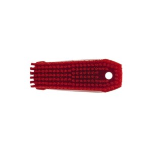 BROSSE À MAIN M, 165 MM, MOYENNE, ROUGE