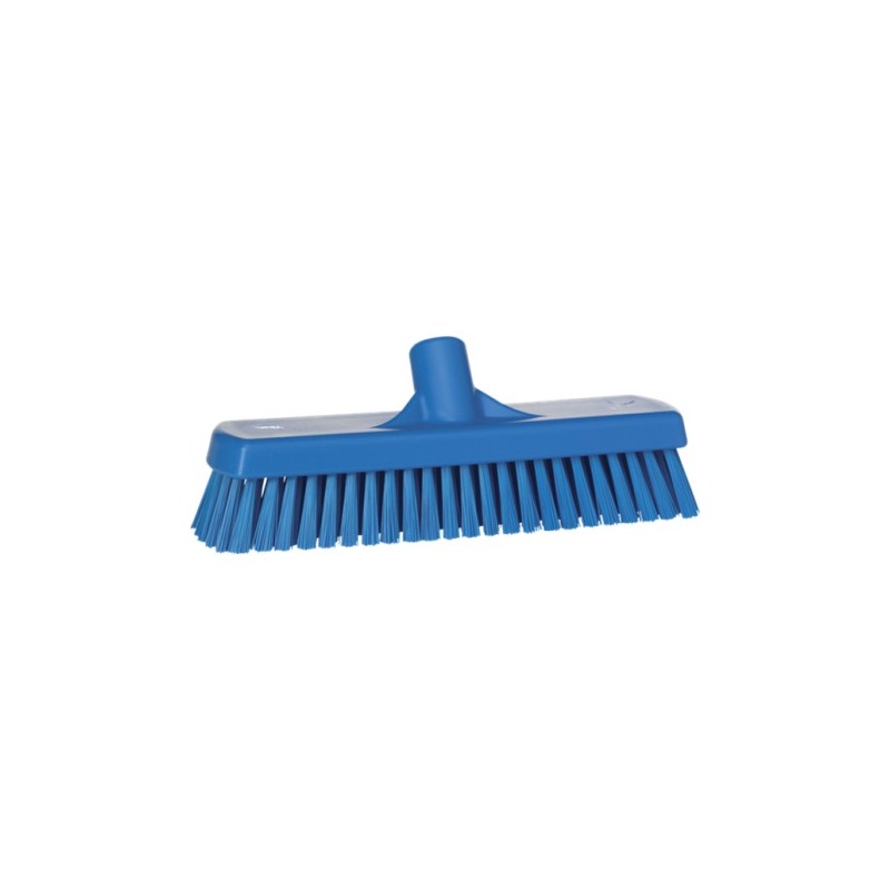 BROSSE DE LAVAGE MUR/SOL, 305 MM, DUR, BLEU