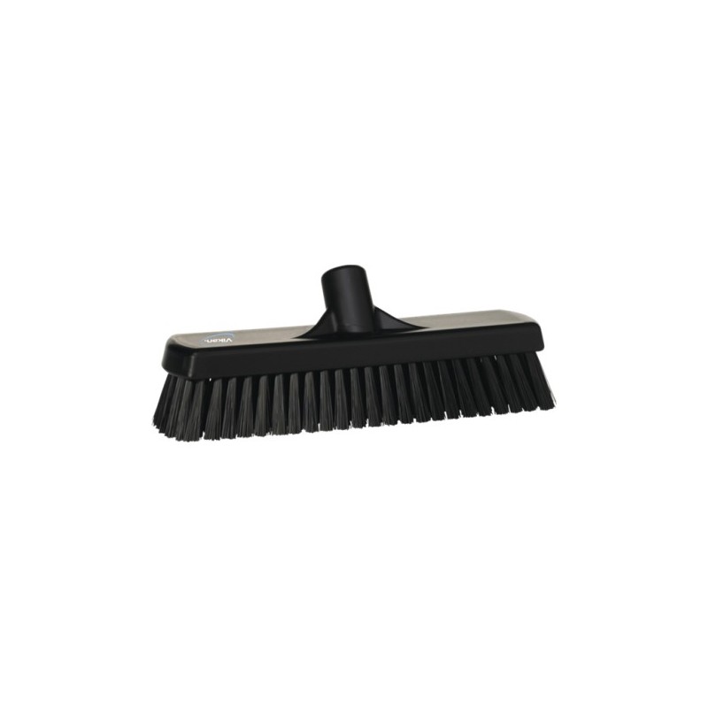 BROSSE DE LAVAGE MUR/SOL, 305 MM, DUR, NOIR