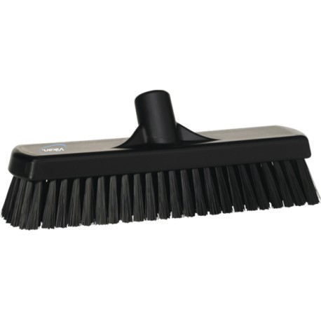 BROSSE DE LAVAGE MUR/SOL, 305 MM, DUR, NOIR