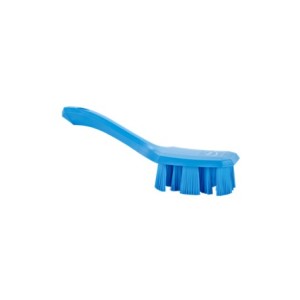 BROSSE À MAIN UST AVEC MANCHE COURT, 260 MM, DUR, BLEU