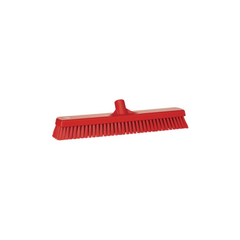 BROSSE DE LAVAGE MUR/SOL, 470 MM, DURE, ROUGE