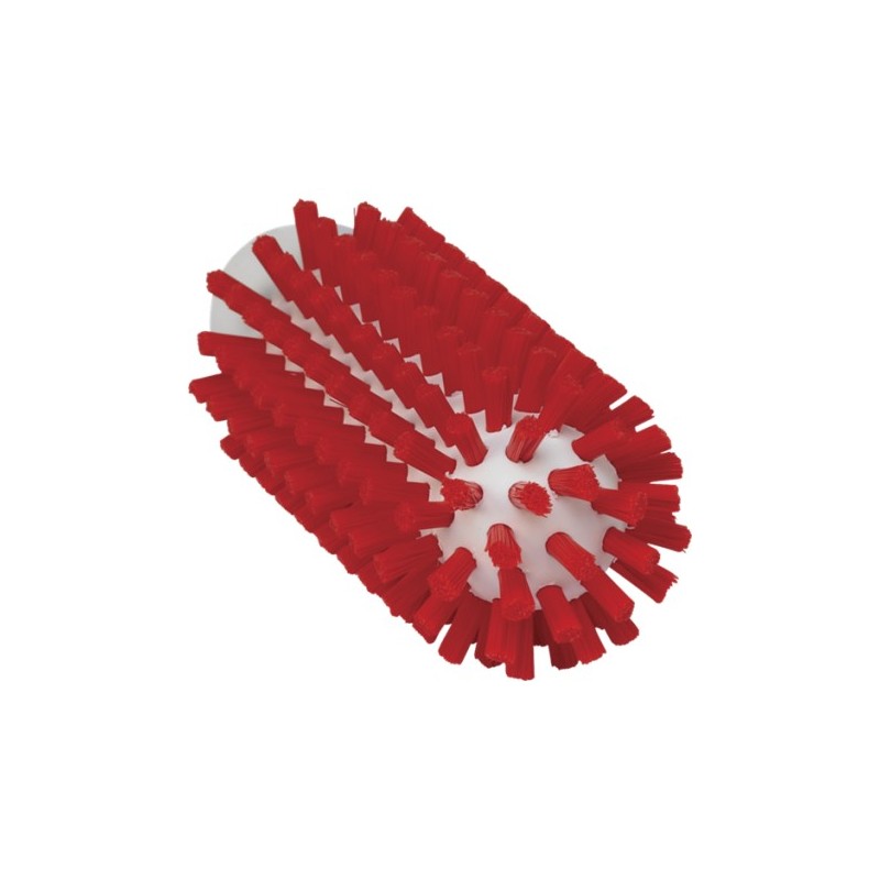 BROSSE DE NETTOYAGE DE TUYAUX P/MANCHE, Ø50 MM, DUR, ROUGE