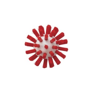 BROSSE DE NETTOYAGE DE TUYAUX P/MANCHE, Ø50 MM, DUR, ROUGE