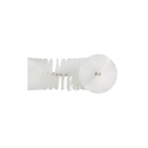 BROSSE EXTÉRIEURE POUR TUYAUX, Ø55 MM, 360 MM, MOYENNE, BLANCHE