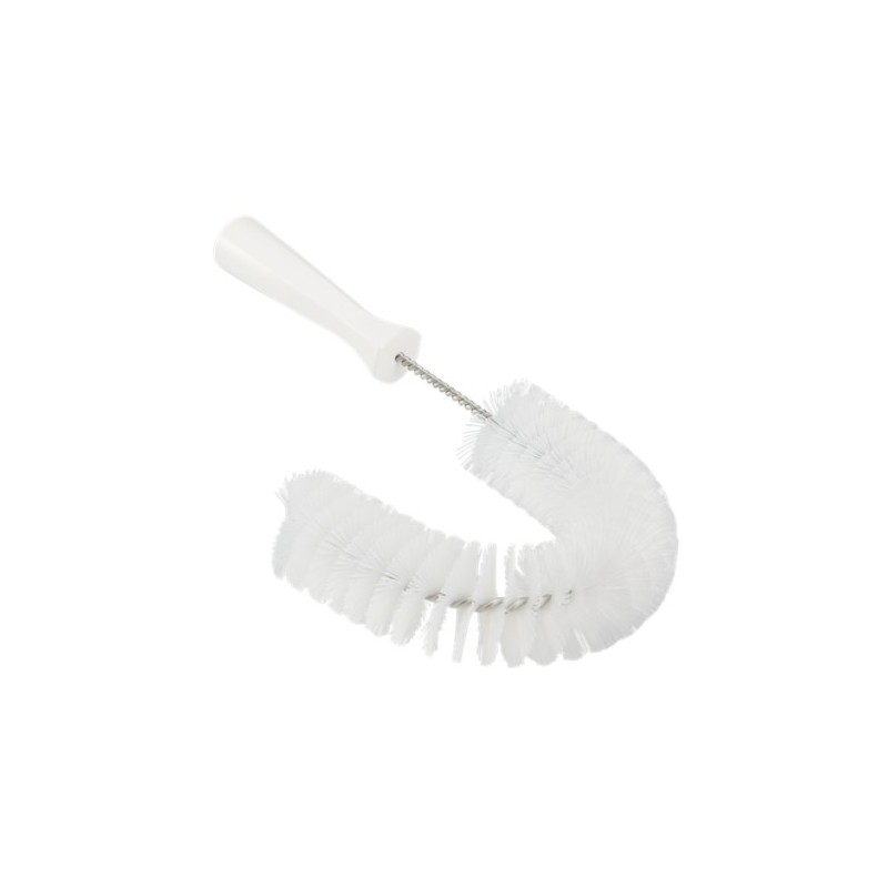 BROSSE EXTÉRIEURE POUR TUYAUX, Ø55 MM, 360 MM, MOYENNE, BLANCHE