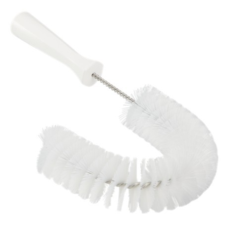 BROSSE EXTÉRIEURE POUR TUYAUX, Ø55 MM, 360 MM, MOYENNE, BLANCHE