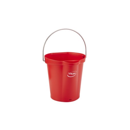 SEAU, 6 LITRES, ROUGE