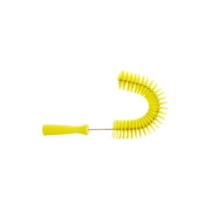 BROSSE EXTÉRIEURE POUR TUYAUX, Ø55 MM, 360 MM, MOYENNE, JAUNE