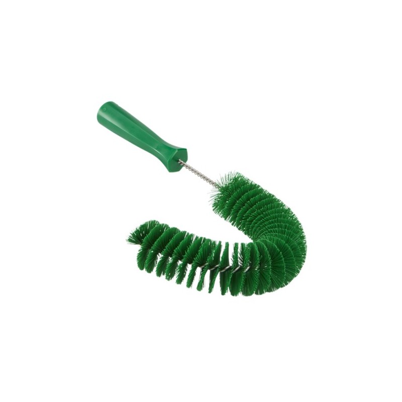 BROSSE EXTÉRIEURE POUR TUYAUX, Ø55 MM, 360 MM, MOYENNE, VERTE