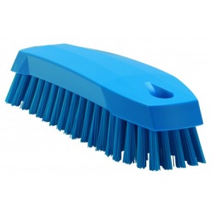 BROSSE PAPILLON À MAIN M, 165 MM, MEDIUM, BLEU