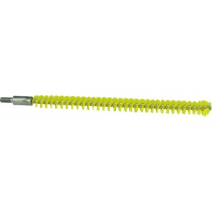 TÊTE D'ÉCOUVILLON POUR TIGE FLEXIBLE, Ø12 MM, 200 MM, MEDIUM, JAUNE