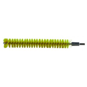 TÊTE D'ÉCOUVILLON POUR TIGE FLEXIBLE, Ø20 MM, 200 MM, MEDIUM, JAUNE