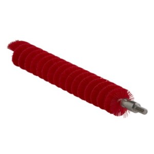 BROSSE TUBE F/MANCHE FLEXIBLE 53515 OU 53525, Ø20 MM, 200 MM, MEDIUM, ROUGE