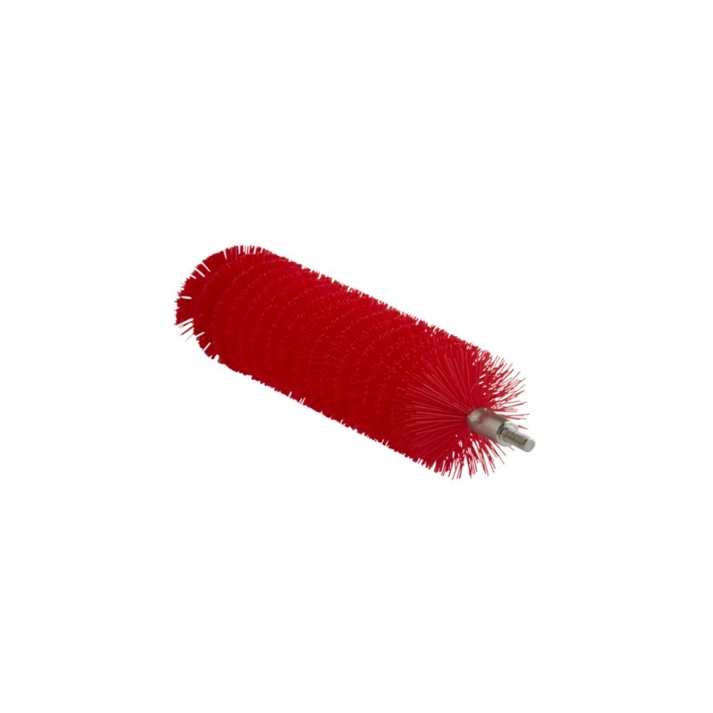 BROSSE TUBE F/MANCHE FLEXIBLE 53515 OU 53525, Ø40 MM, 200 MM, MEDIUM, ROUGE