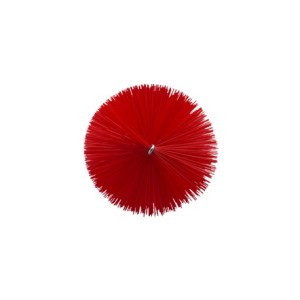 BROSSE TUBE P/MANCHE FLEXIBLE 53515 OU 53525, Ø90 MM, 200 MM, MEDIUM, ROUGE