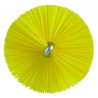 BROSSE TUBE, Ø40 MM, 500 MM, DUR, JAUNE