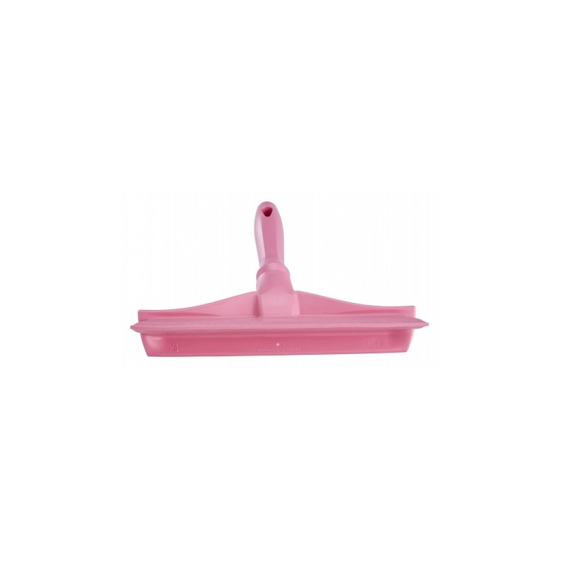 RACLETTE DE TABLE MONOLAME ULTRA-HYGIÈNIQUE AVEC MINI MANCHE, 245 MM, ROSE