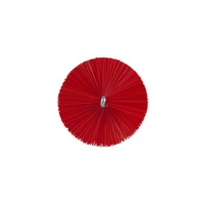 BROSSE TUBE, Ø50 MM, 500 MM, MOYENNE, ROUGE