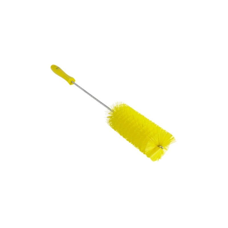 BROSSE TUBE, Ø60 MM, 500 MM, MOYENNE, JAUNE