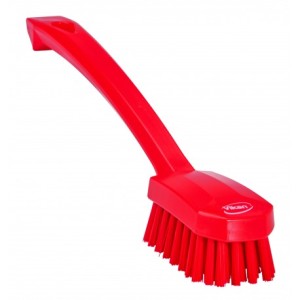 BROSSE UTILITAIRE, 260 MM, MEDIUM, ROUGE