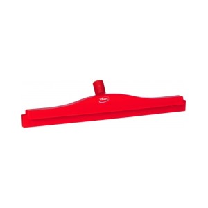 RACLETTE DOUBLE-LAME PIVOTANTE, 500 MM, ROUGE