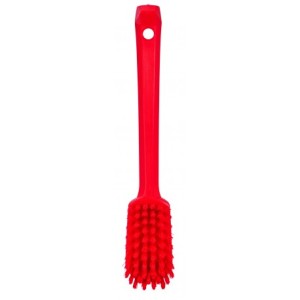 BROSSE UTILITAIRE, 260 MM, MOYENNE, ROUGE