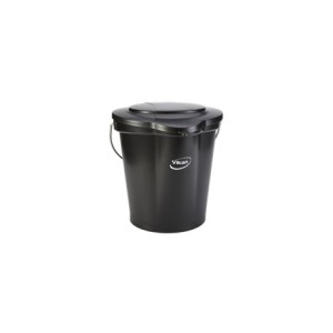 COUVERCLE P/SEAU 5686, 12 LITRES, NOIR