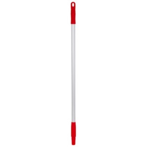 MANCHE ALUMINIUM, Ø22 MM, 840 MM, ROUGE