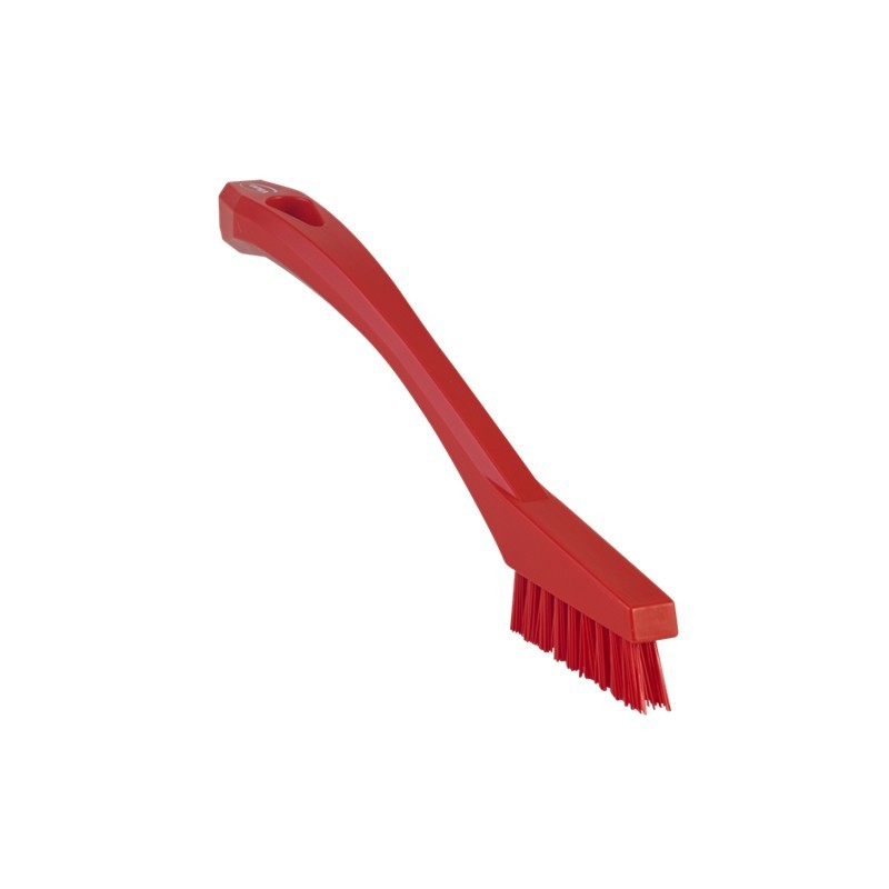 MINI BROSSE, 205 MM, TRÈS DUR, ROUGE