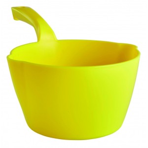 PELLE À BOL ROND, 2 LITRES, JAUNE