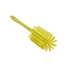 BROSSE À TUYAUX AVEC MANCHE, UNE PIÈCE, 430 MM, MOYEN/DUR, JAUNE