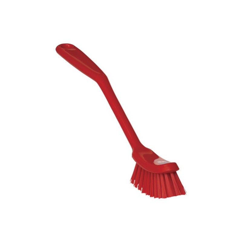 BROSSE À VAISSELLE, 290 MM, MOYENNE, ROUGE