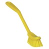 BROSSE À VAISSELLE, 290 MM, MOYENNE, JAUNE