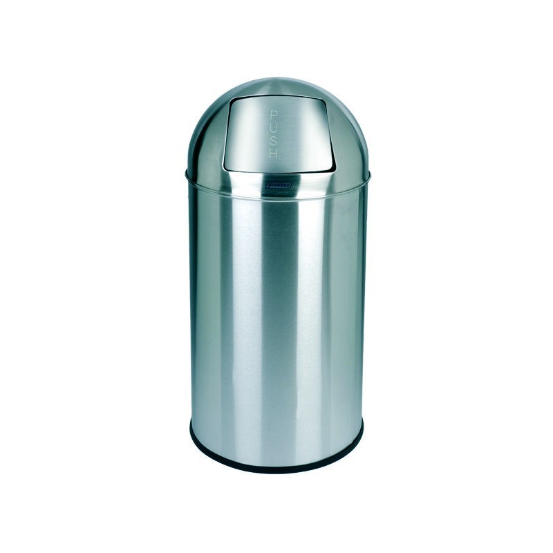 COLLECTEUR PUSH 40L INOX MIROIR