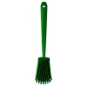 BROSSE À MAIN, MANCHE LONG, 415 MM, DUR, VERT